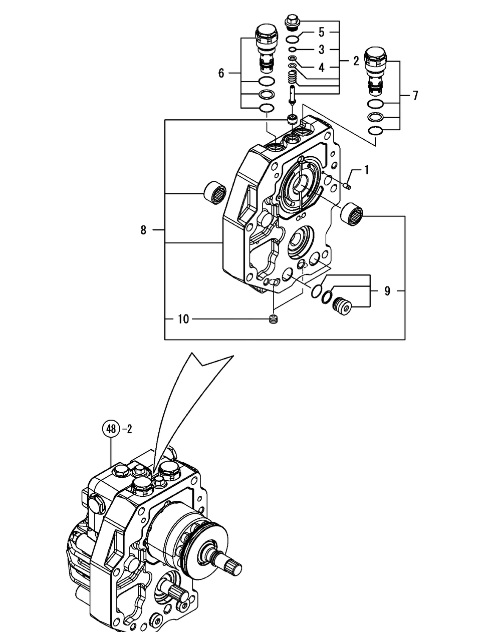 Center Case Diagram and Parts List for SX3100 54ALB4S727-54ALB4SW727-54ALB4SX727-54ALB4SY727-54ALB4SZ727-54AMB4S727-54AMB4SW727-54AMB4SX727-54AMB4SY727-54AMB4SZ727 Cub Cadet Lawn Tractor